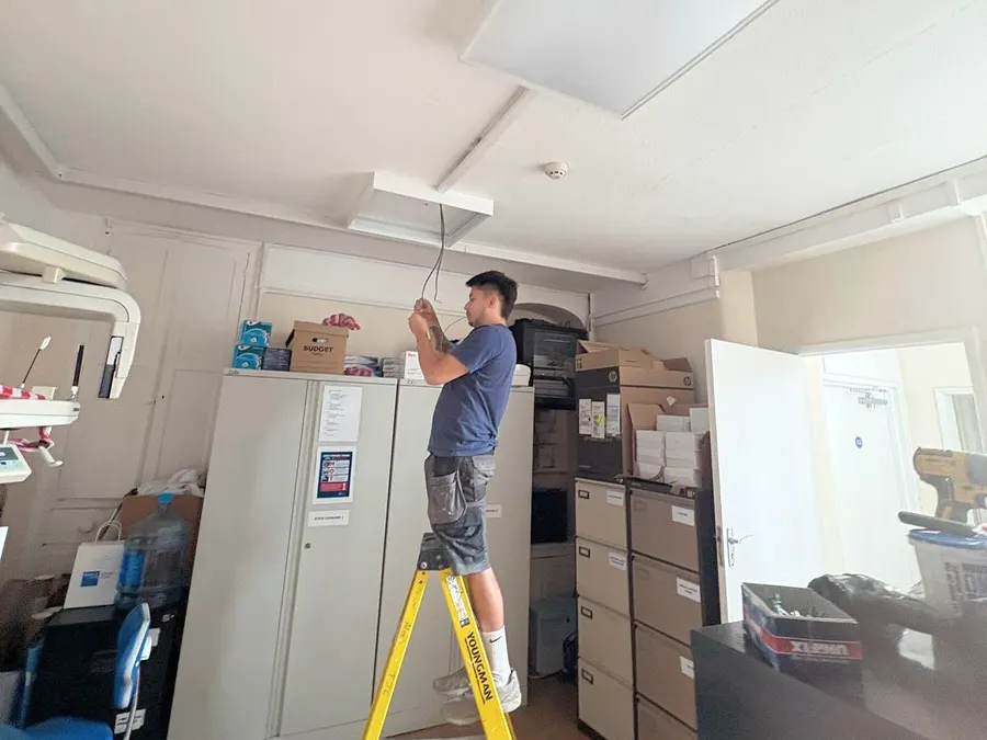 Another frame from the Bupa Hove — full install post