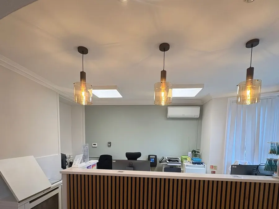 Another frame from the Dental practice electrical works post