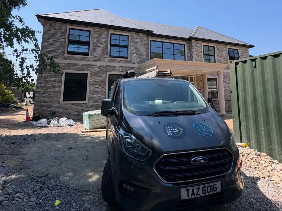 Another frame from the High-spec new build, first and second fix post