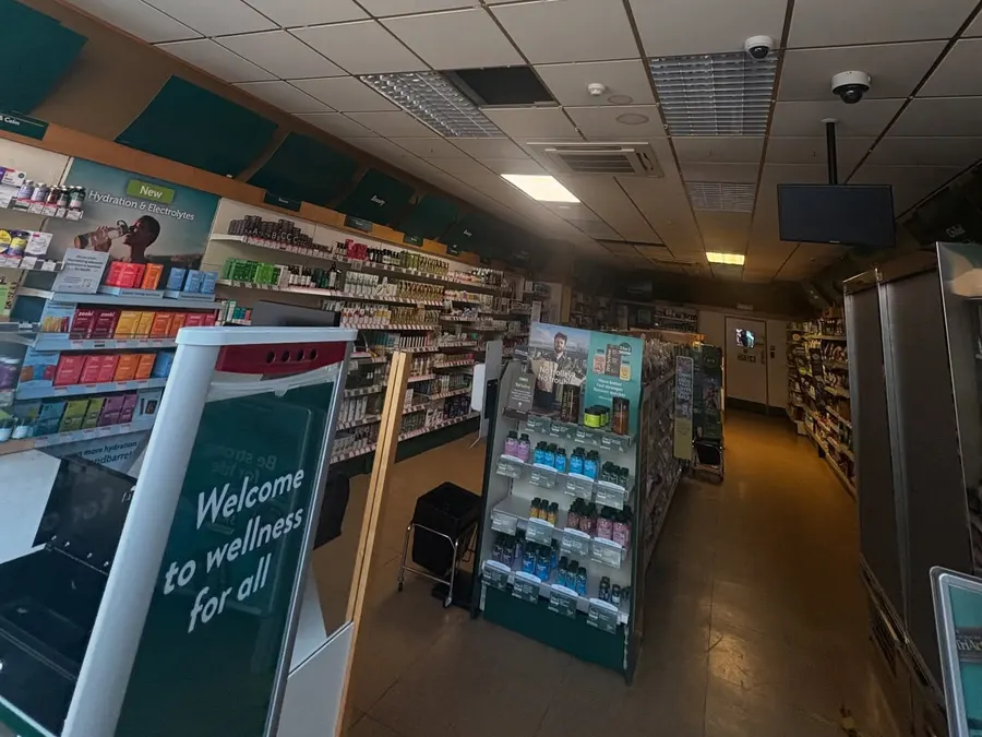 Another frame from the Holland & Barrett store relight post