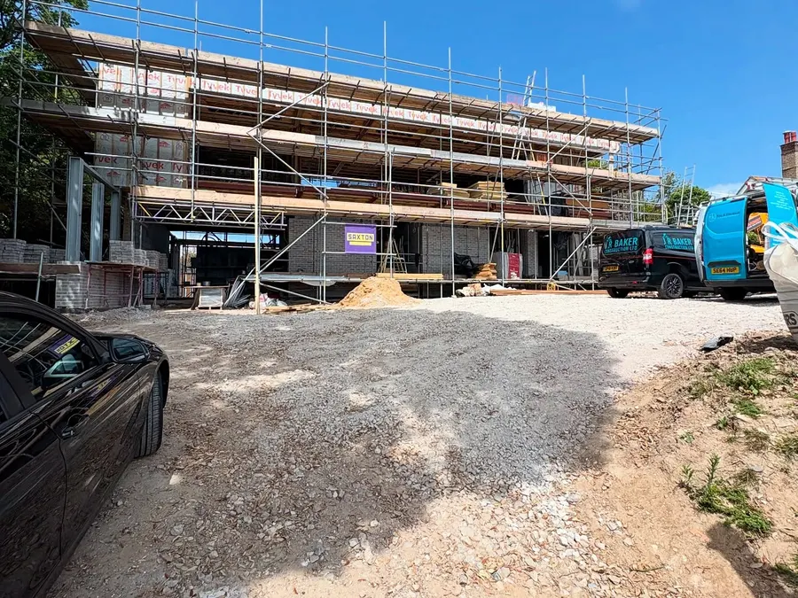 Another frame from the First fix for J R Baker Construction post