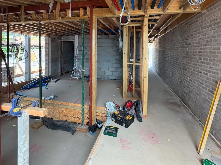 Another frame from the First fix for J R Baker Construction post