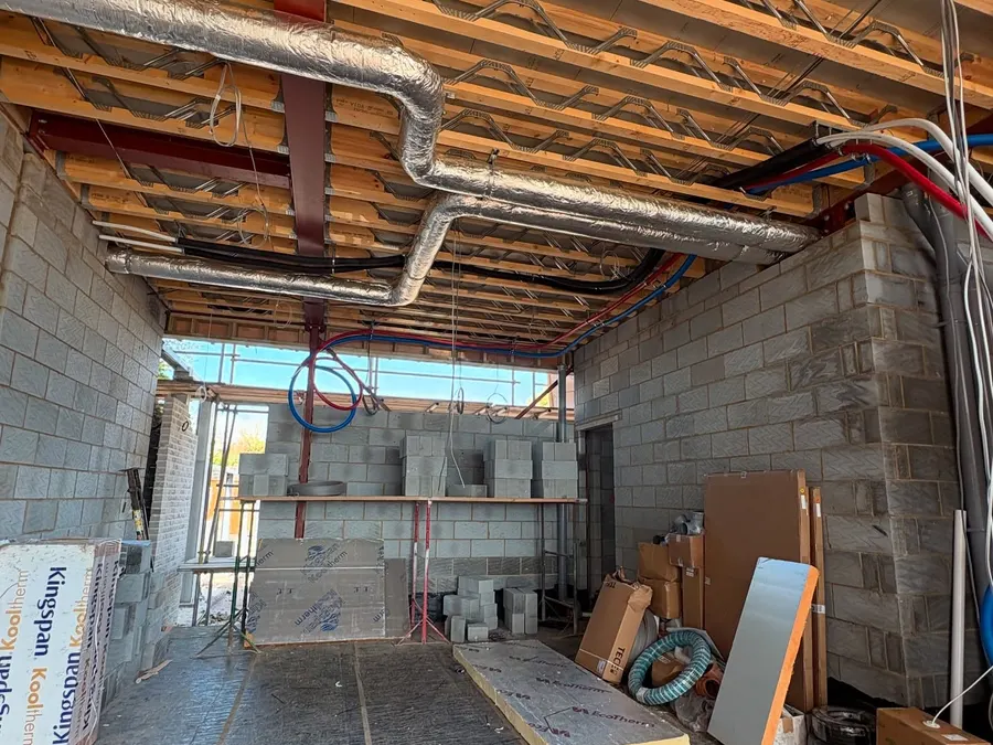Another frame from the First fix for J R Baker Construction post
